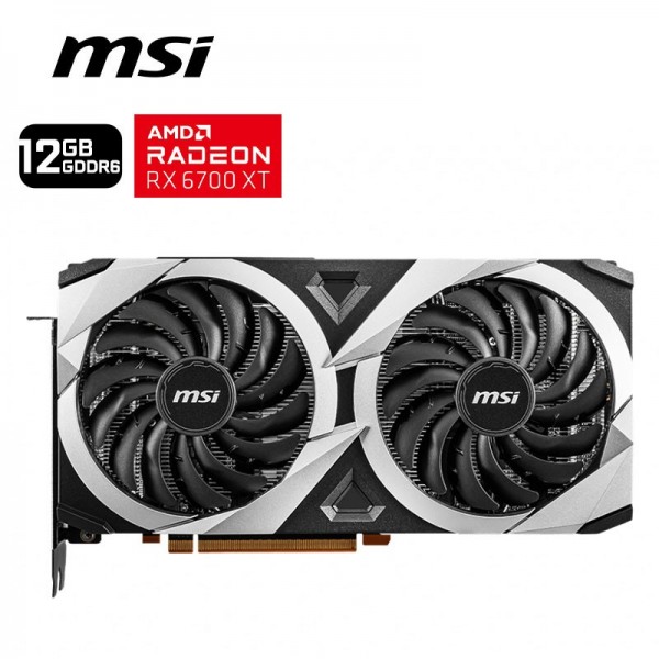 AMD RADEON RX 6700XT 12GB MSI XT MECH 192bits